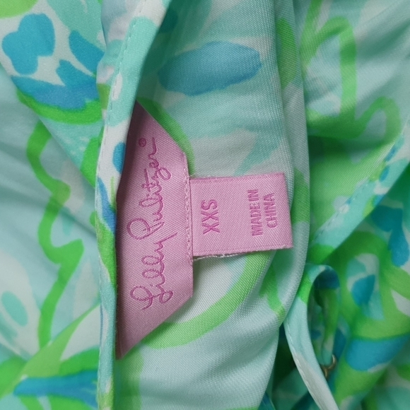 Lilly Pulitzer Deanna Casual Ocean print Romper - Picture 5 of 10